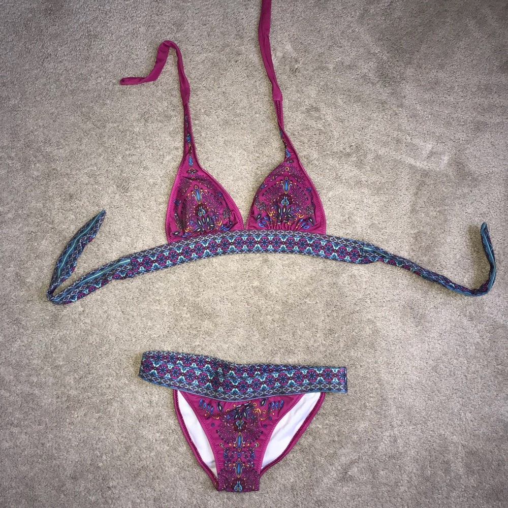 Colorful Printed Bikini